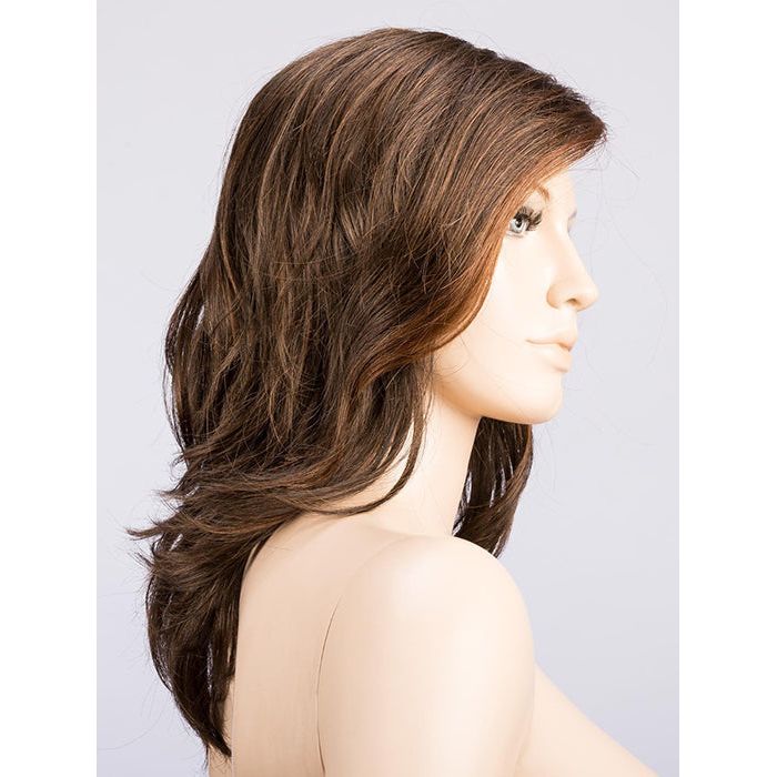 CHOCOLATE ROOTED 6.30.4 | Dark Brown, Light Auburn, and Darkest Brown blend with Dark Shaded Roots