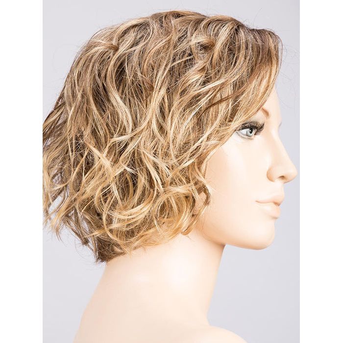 TURN by ELLEN WILLE in BERNSTEIN ROOTED 12.26.19 | Lightest Brown, Light Golden Blonde, and Light Honey Blonde Blend with Dark Shaded Roots