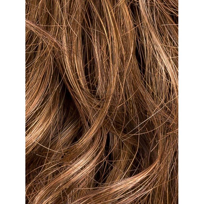 HOT MOCCA ROOTED 830.27.33 | Medium Brown, Light Auburn, Dark Strawberry Blonde, and Dark Auburn blend with Dark Shaded Roots