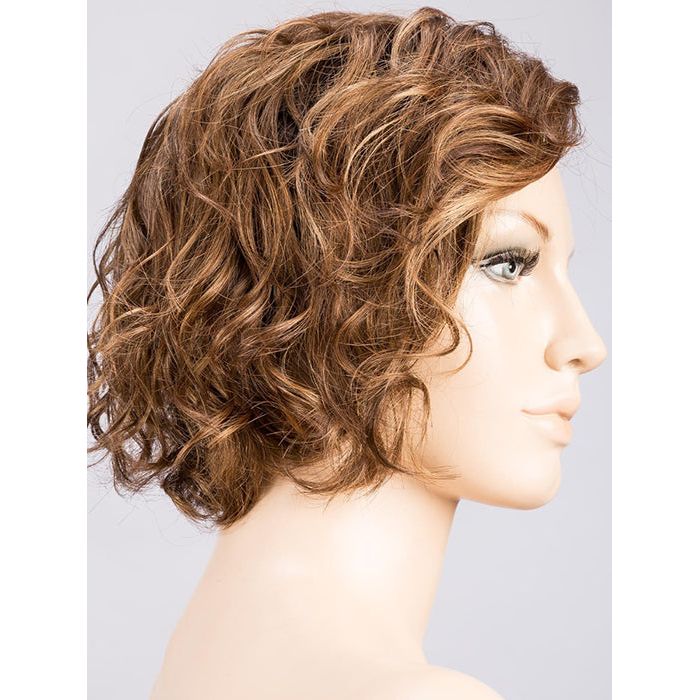 HOT MOCCA ROOTED 830.27.33 | Medium Brown, Light Auburn, Dark Strawberry Blonde, and Dark Auburn blend with Dark Shaded Roots