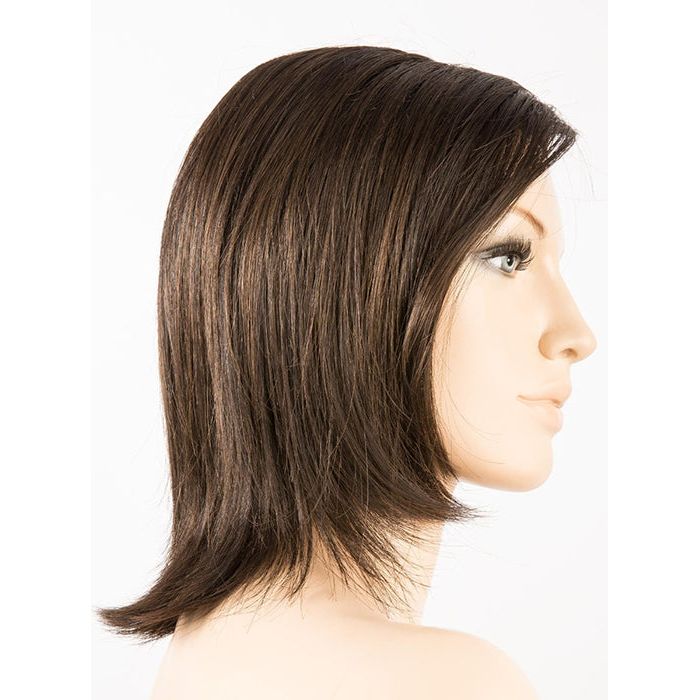 ESPRESSO ROOTED 4.2.6 | Darkest Brown base with a blend of Dark Brown and Warm Medium Brown throughout with Dark Roots