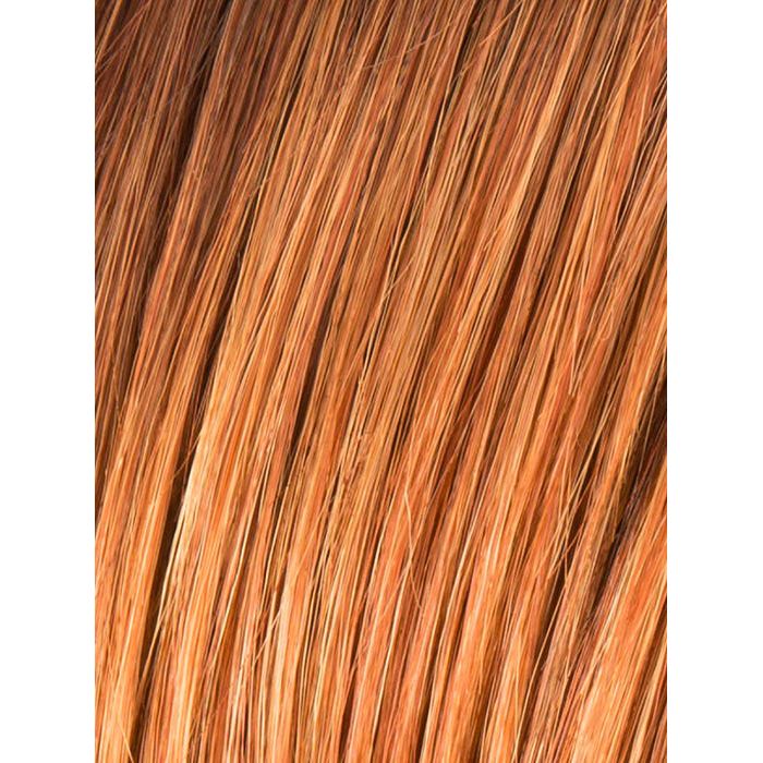 SAFRAN ROOTED 29.28.130 | Dark Copper Red, Copper Red, and Light Copper Red Blend with Dark Auburn Roots