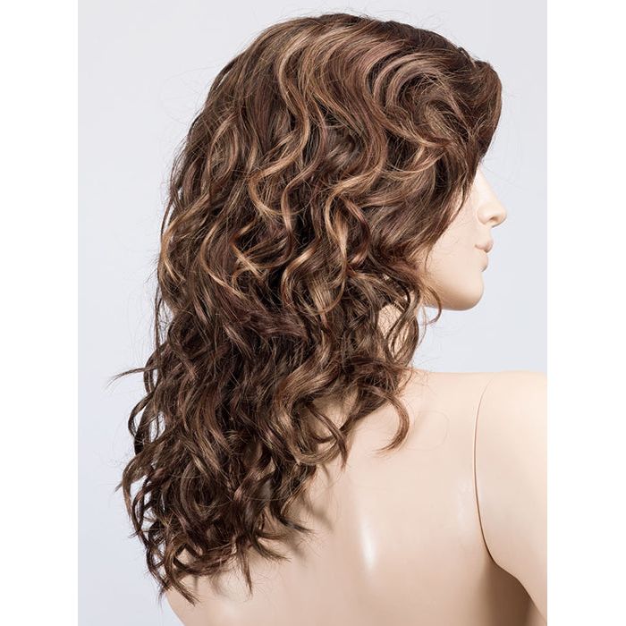 CHOCOLATE ROOTED 830.6 | Medium to Dark Brown Base with Light Reddish Brown Highlights and Dark Roots