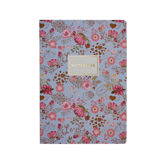 Happiness Notebook – A5 Journal (Periwinkle)