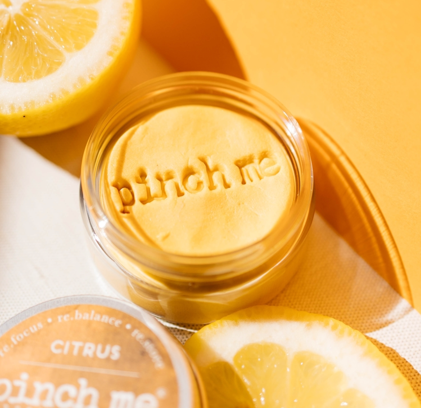Citrus Therapy Dough – Citrus Scented Stress Relief Dough by Pinch Me Therapy Dough