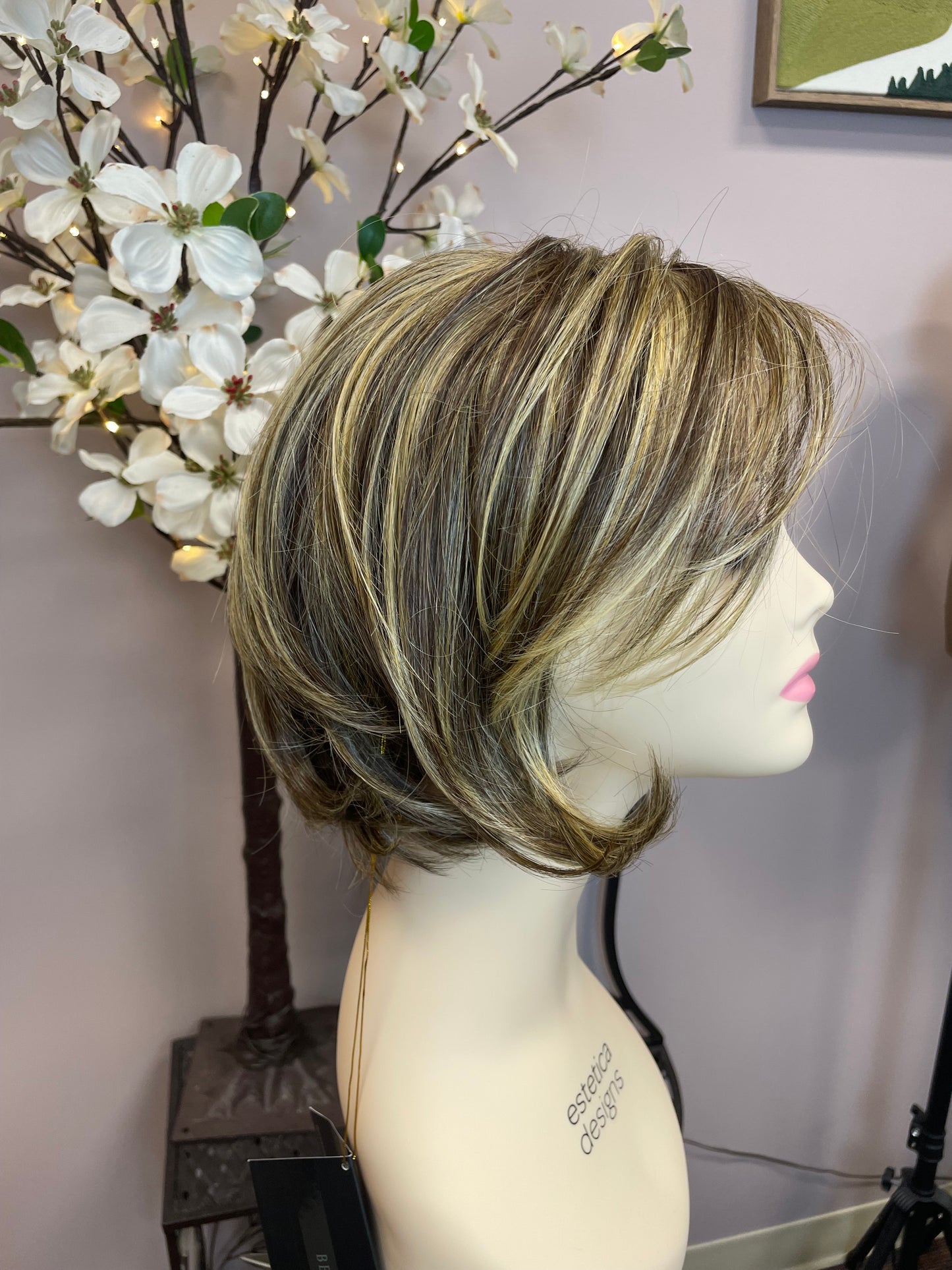 Veneta by Belle Tress in Hazelnut Syrup (All Hand-tied) *BOUTIQUE DEAL