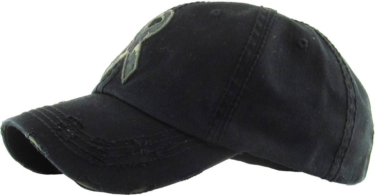 Camo Ribbon Vintage Ballcap