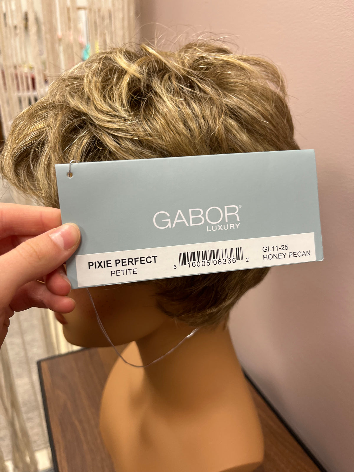 Pixie Perfect Petite by Gabor in Honey Pecan (Mono Crown) *BOUTIQUE DEAL