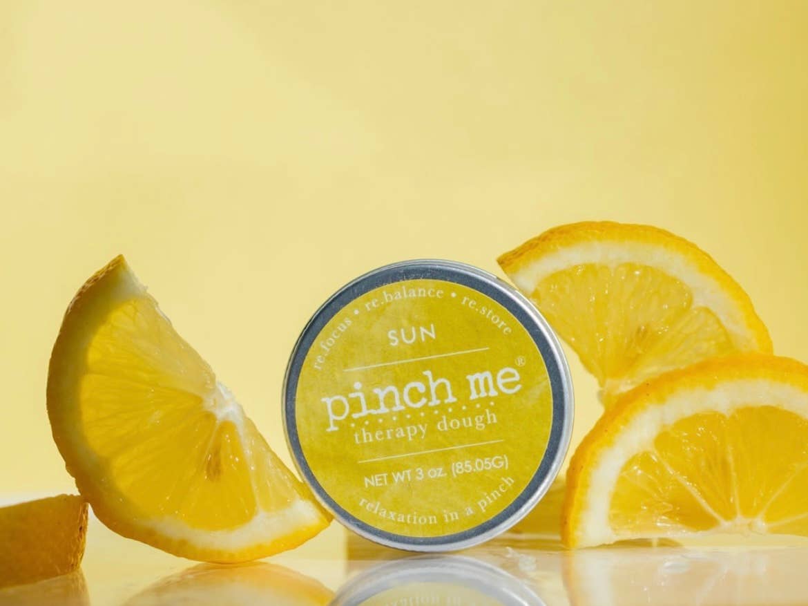 ☀️ Sun Therapy Dough – Lemon Scented Stress Relief Dough by Pinch Me Therapy Dough