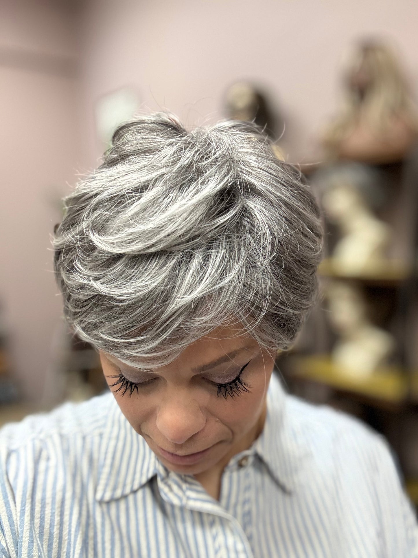 Side by Ellen Wille in Salt & Pepper Mix (51.39) CONSIGNMENT DEAL