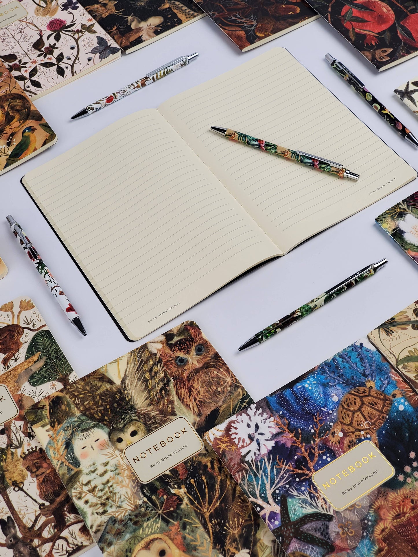 Owls Notebook by BV by Bruno Visconti