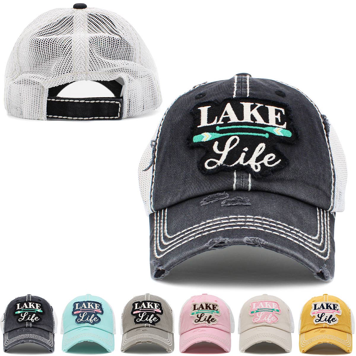 Lake Life Vintage Ballcap