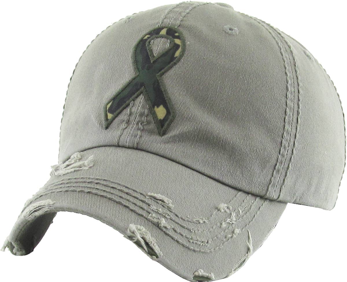 Camo Ribbon Vintage Ballcap