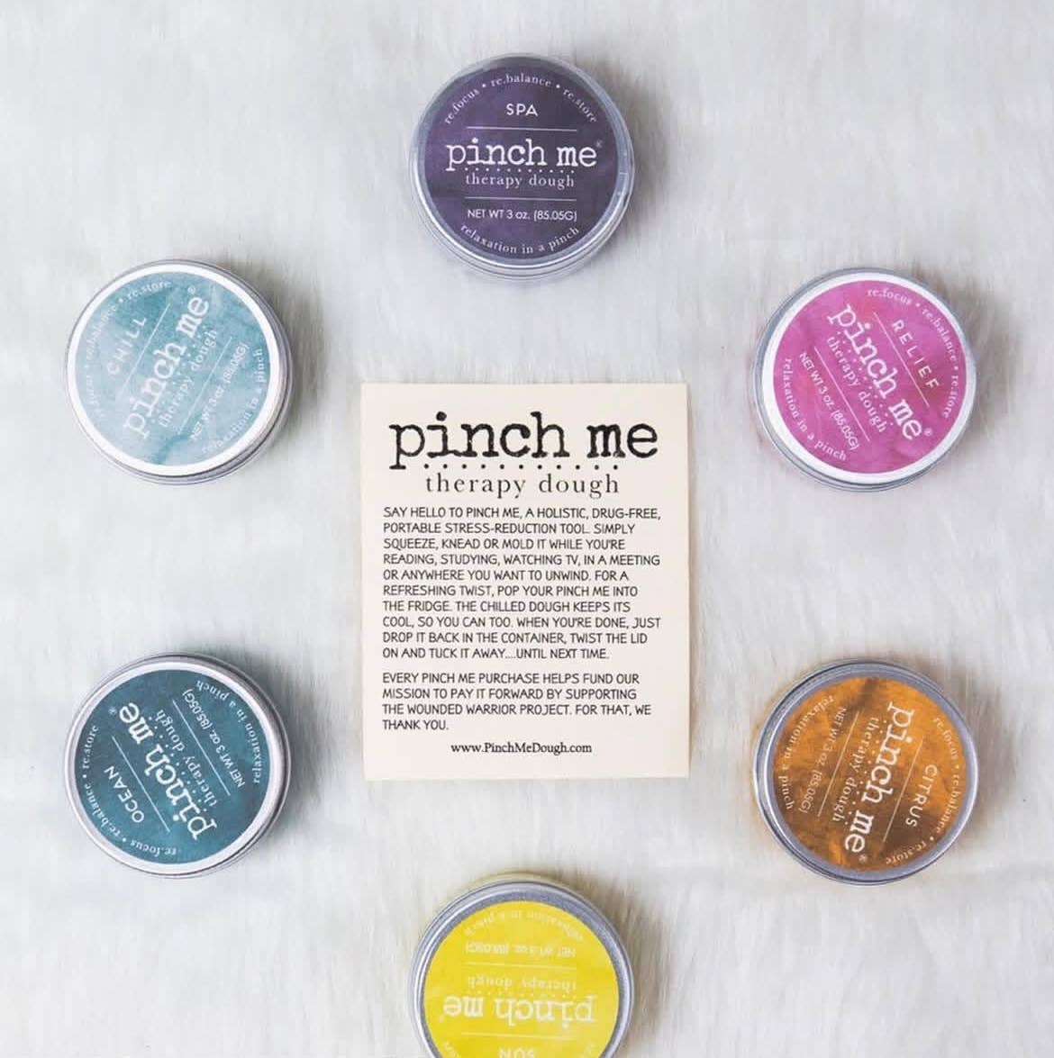 Citrus Therapy Dough – Citrus Scented Stress Relief Dough by Pinch Me Therapy Dough