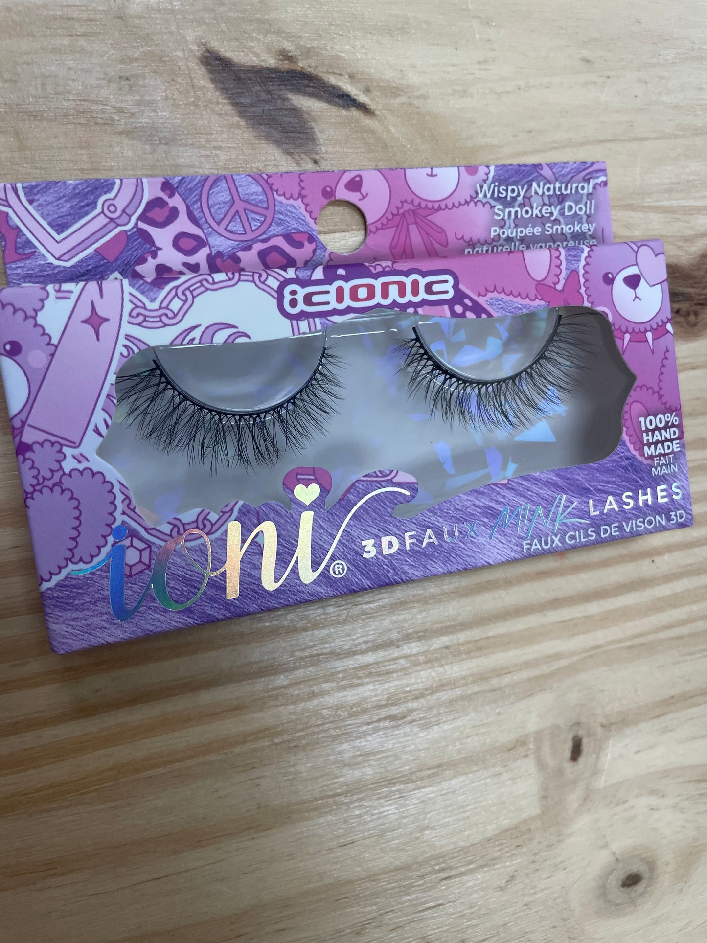 Ioni NATURAL LASHES Faux Mink Eyelashes VARIOUS STYLES (1 Pair Pack)