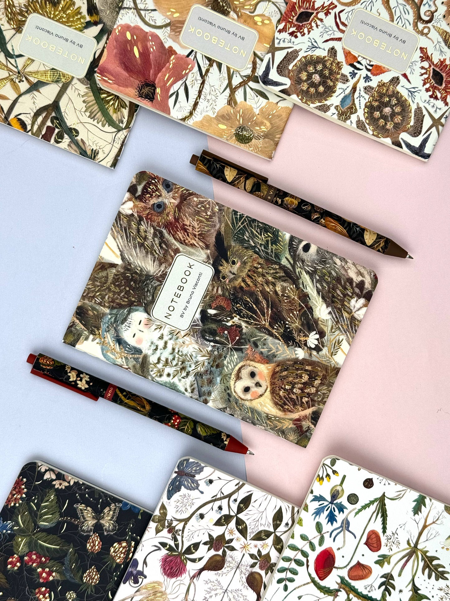 Owls Notebook by BV by Bruno Visconti