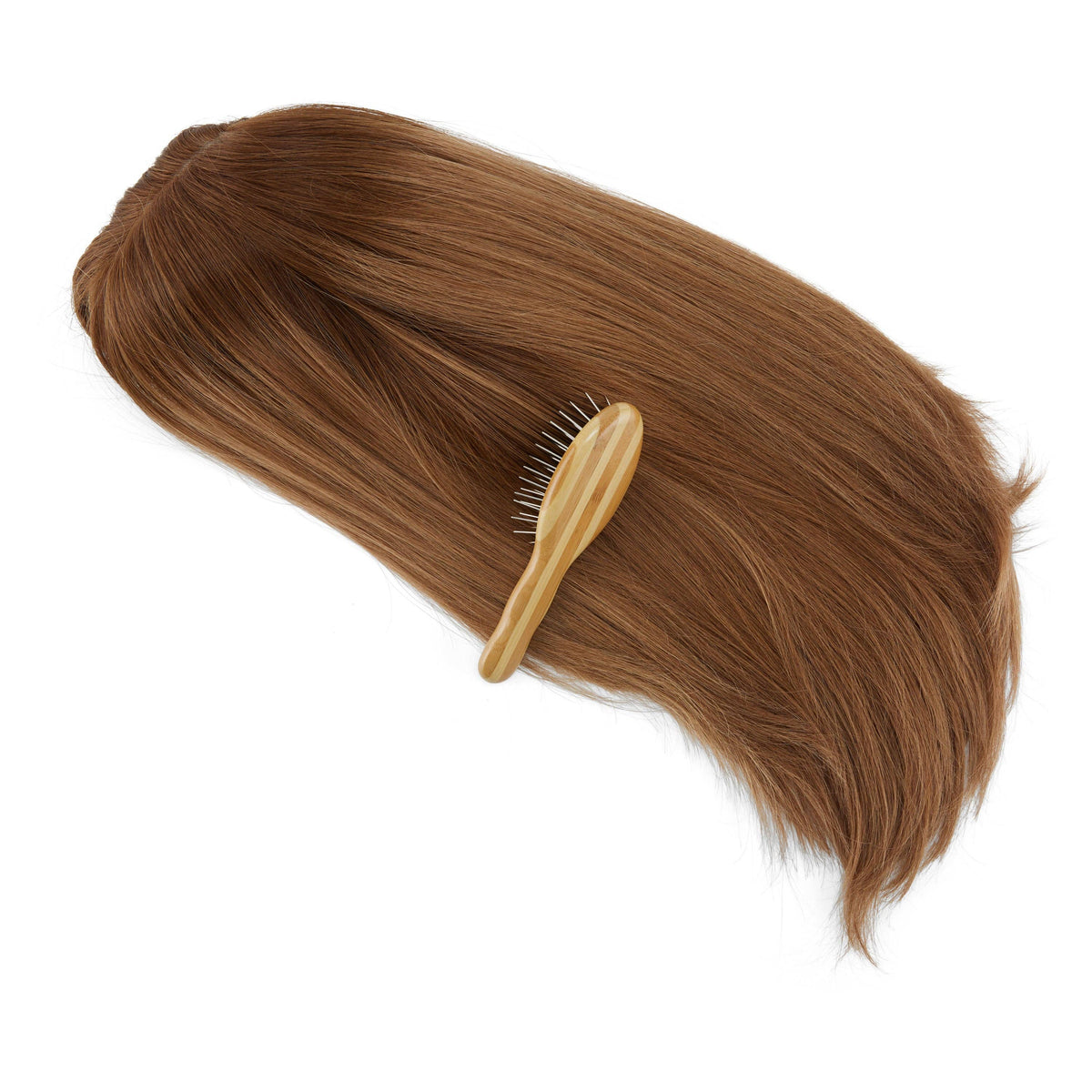 Bamboo Detangle Brush by Fortune – Travel Size Easy Glide