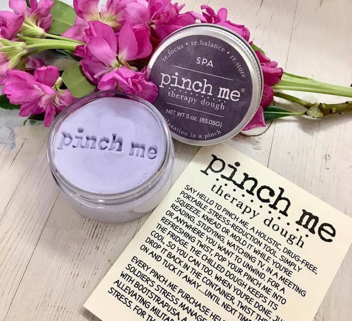 Spa Therapy Dough – Lavender Scented Stress Relief Dough by Pinch Me Therapy Dough