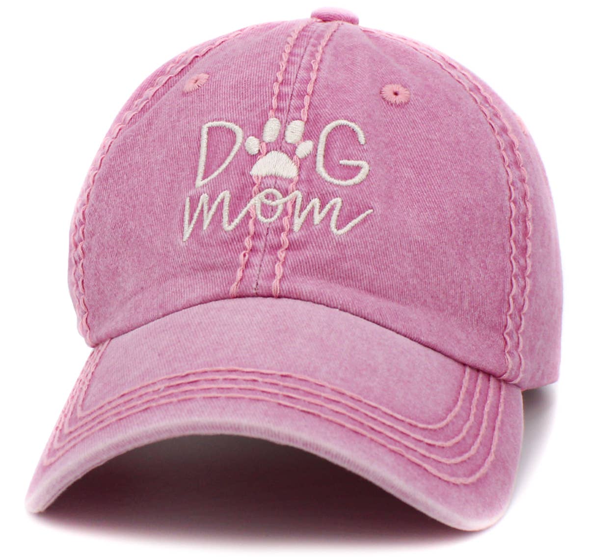 Dog Mom Vintage Baseball Cap by KBETHOS
