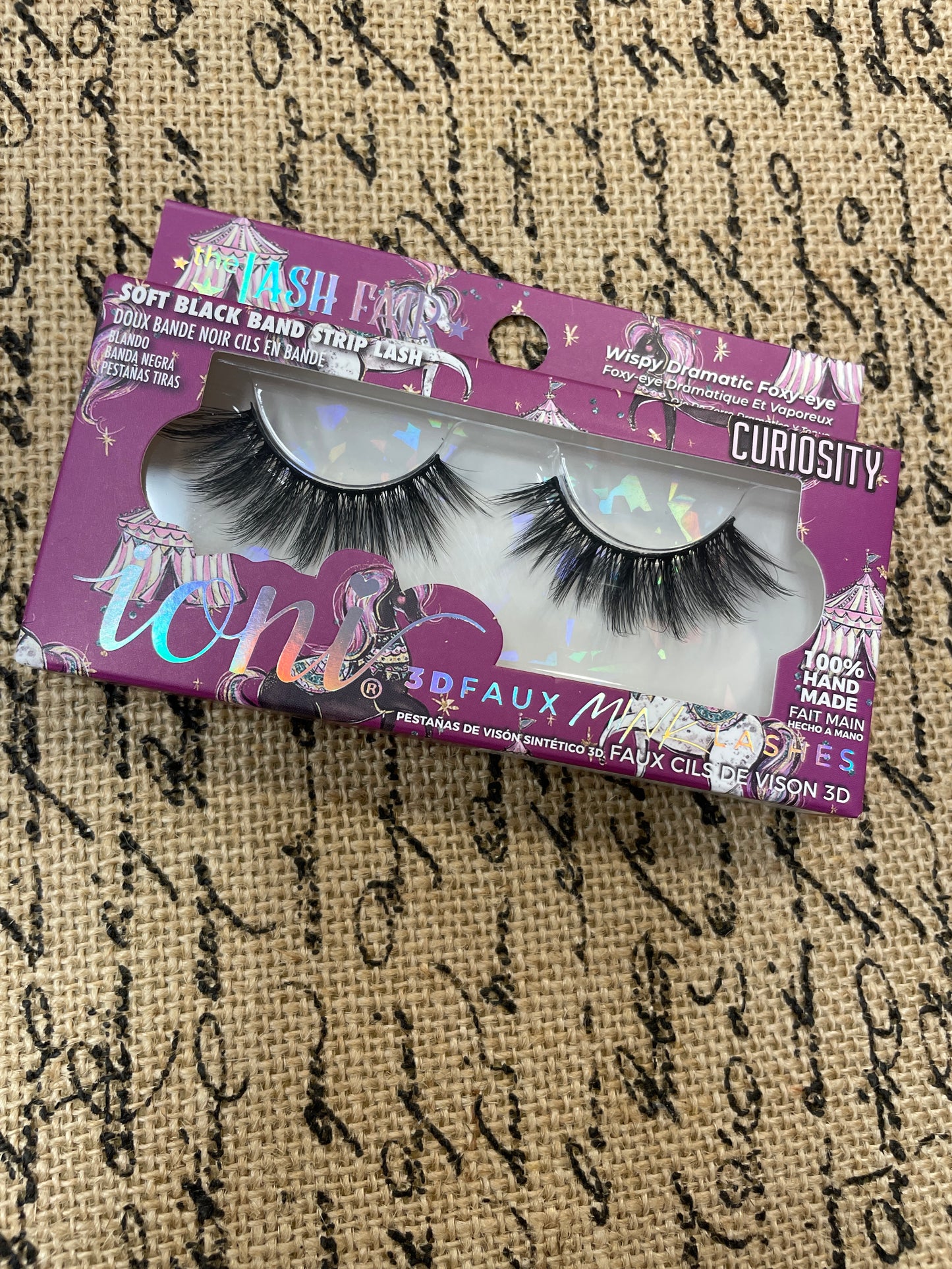 Ioni WISPY STYLE Faux Mink Eyelashes VARIOUS STYLES (1 Pair Pack)