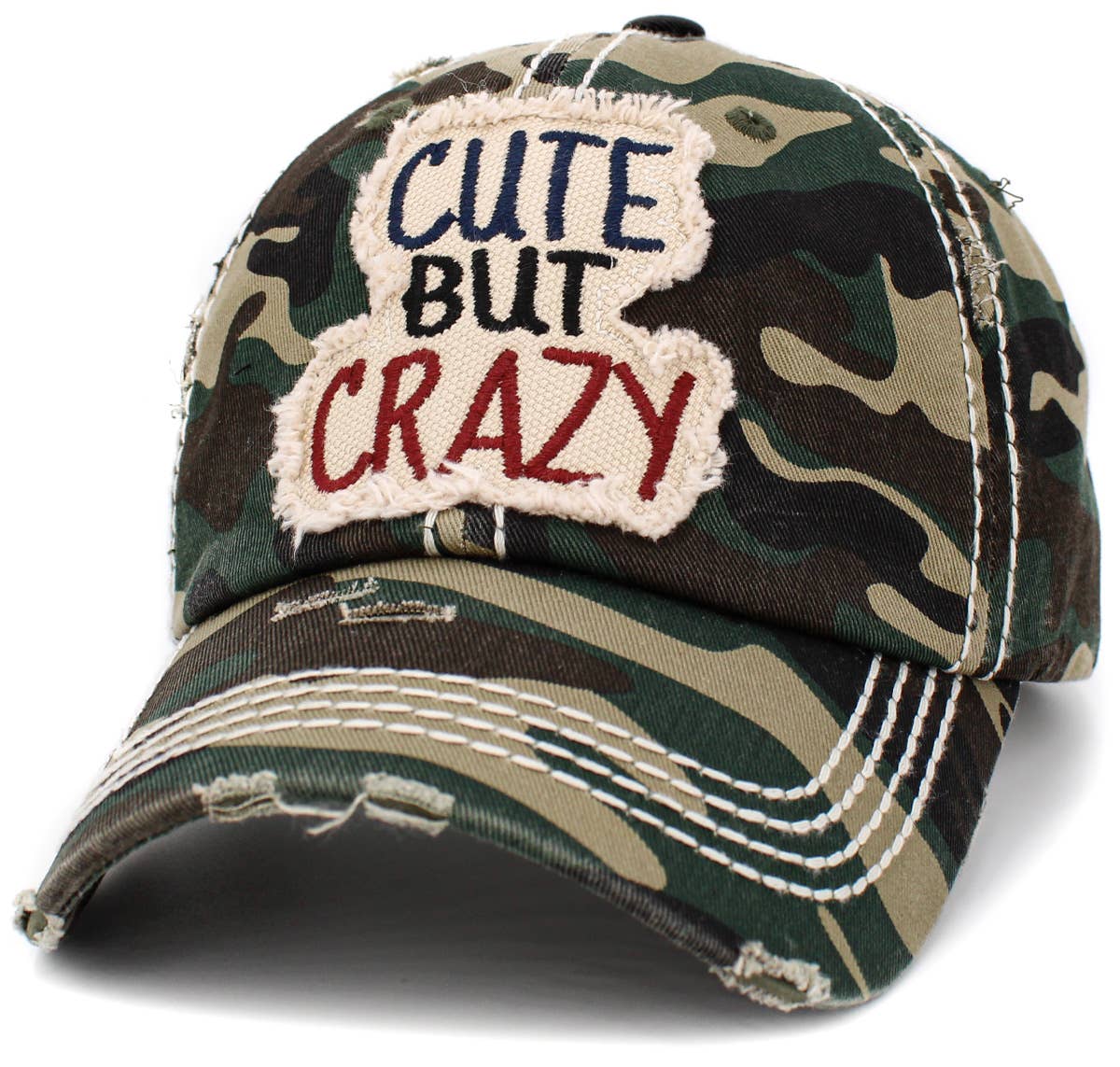 Cute But Crazy Vintage Ballcap
