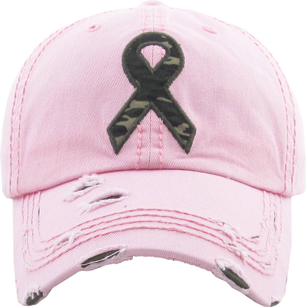 Camo Ribbon Vintage Ballcap