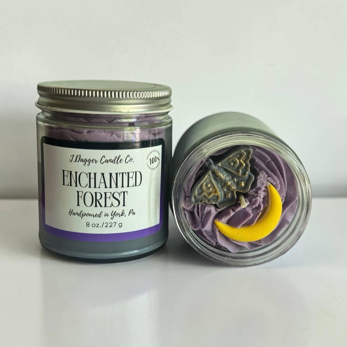 Enchanted Forest Halloween Soy Dessert Candles- J Dagger Candle Co.