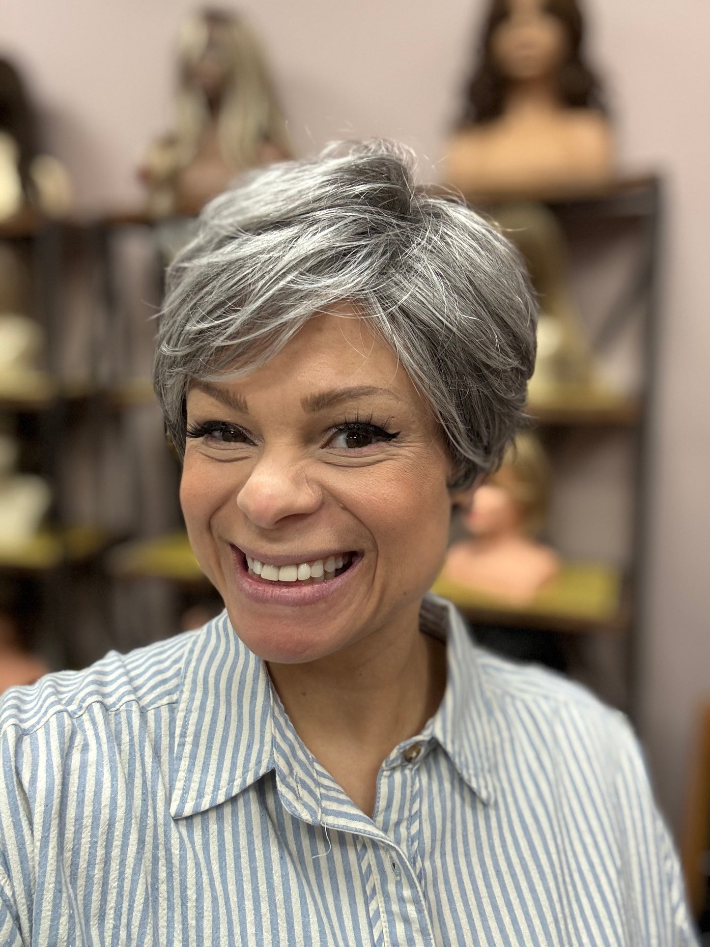 Side by Ellen Wille in Salt & Pepper Mix (51.39) CONSIGNMENT DEAL