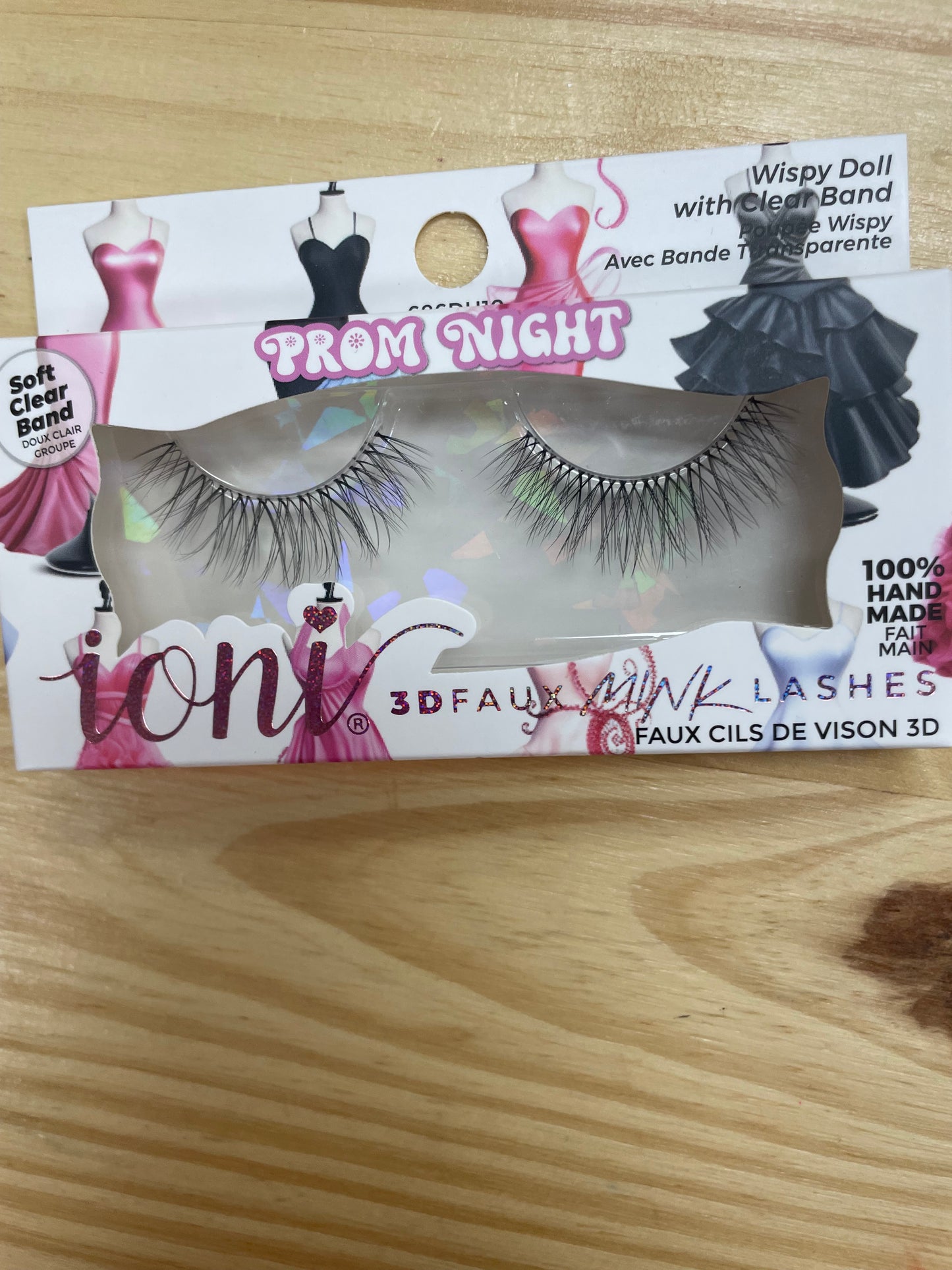 Ioni NATURAL LASHES Faux Mink Eyelashes VARIOUS STYLES (1 Pair Pack)