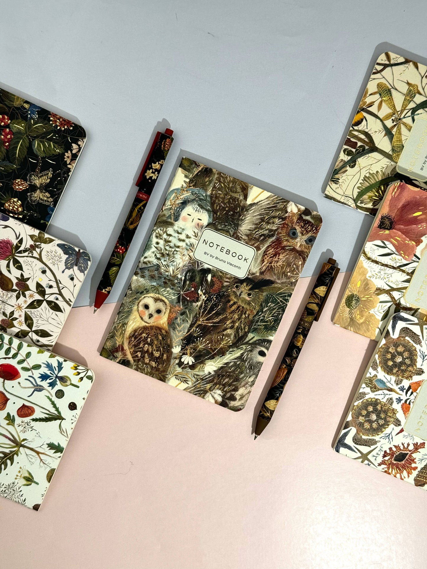 Owls Notebook by BV by Bruno Visconti