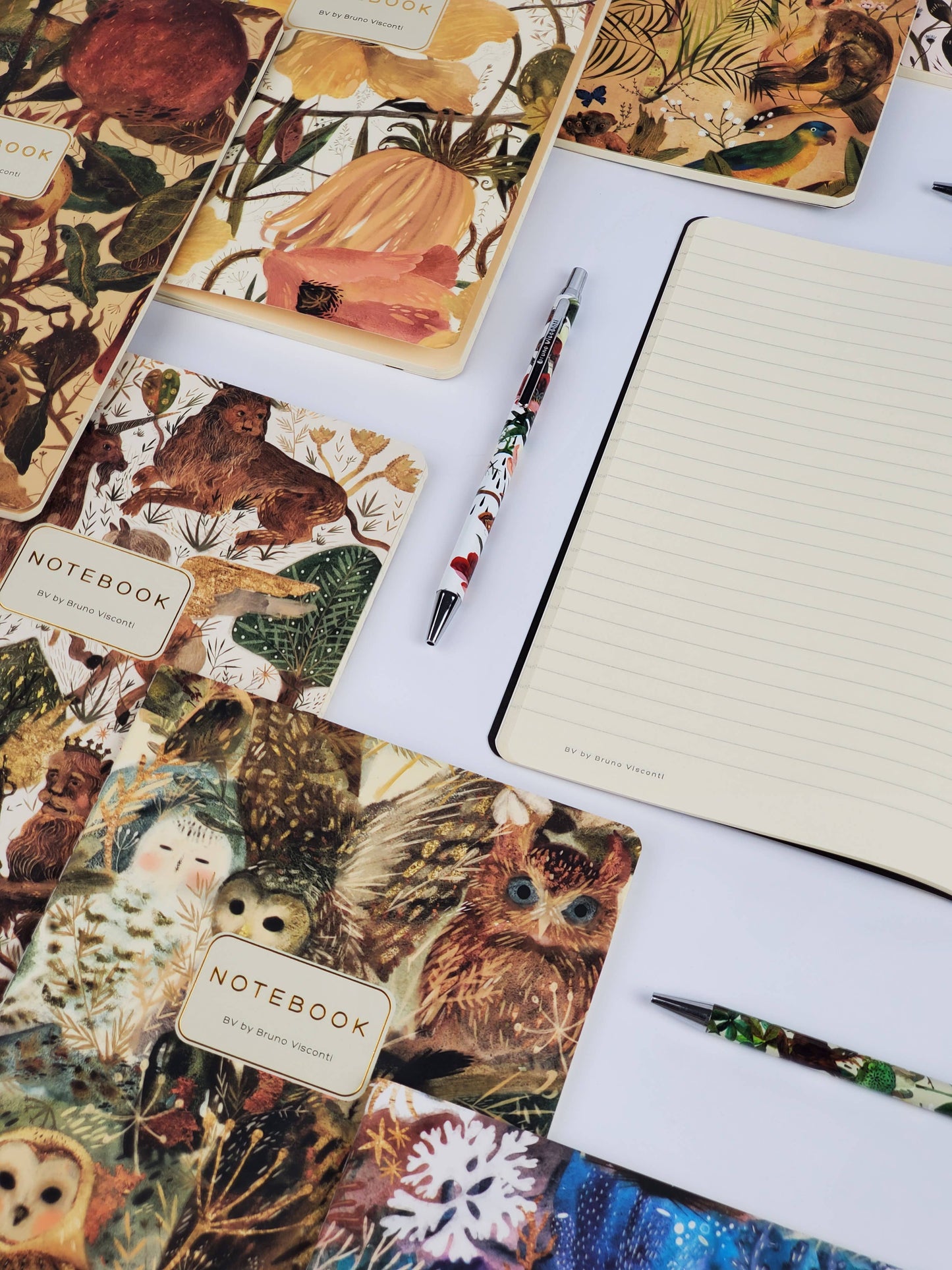 Owls Notebook by BV by Bruno Visconti