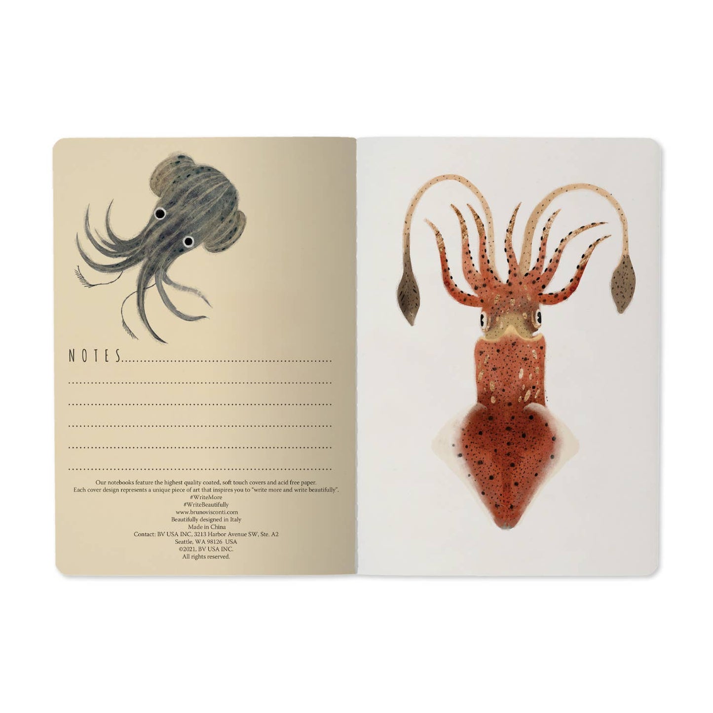 Deep Sea Notebook by BV by Bruno Visconti