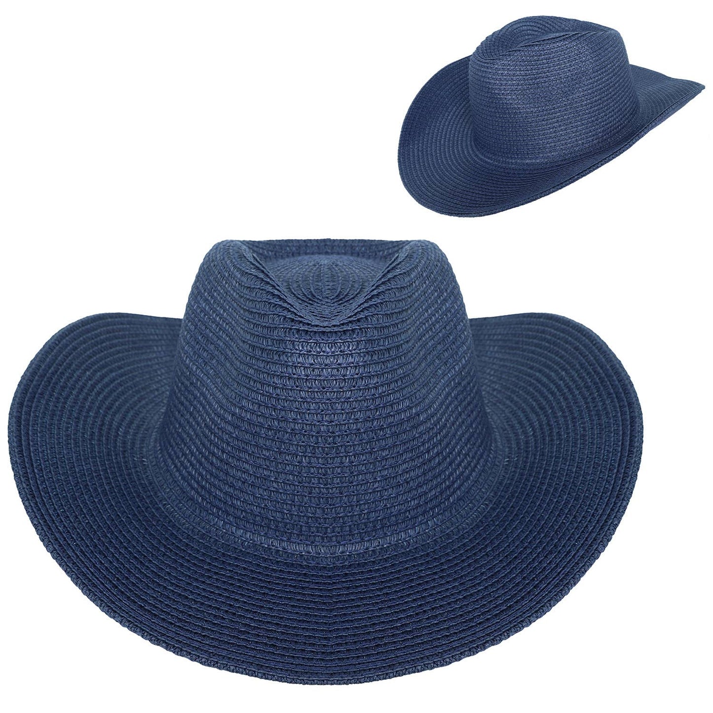 Fashion Floppy Wide Brim Paper Braid Panama Hat