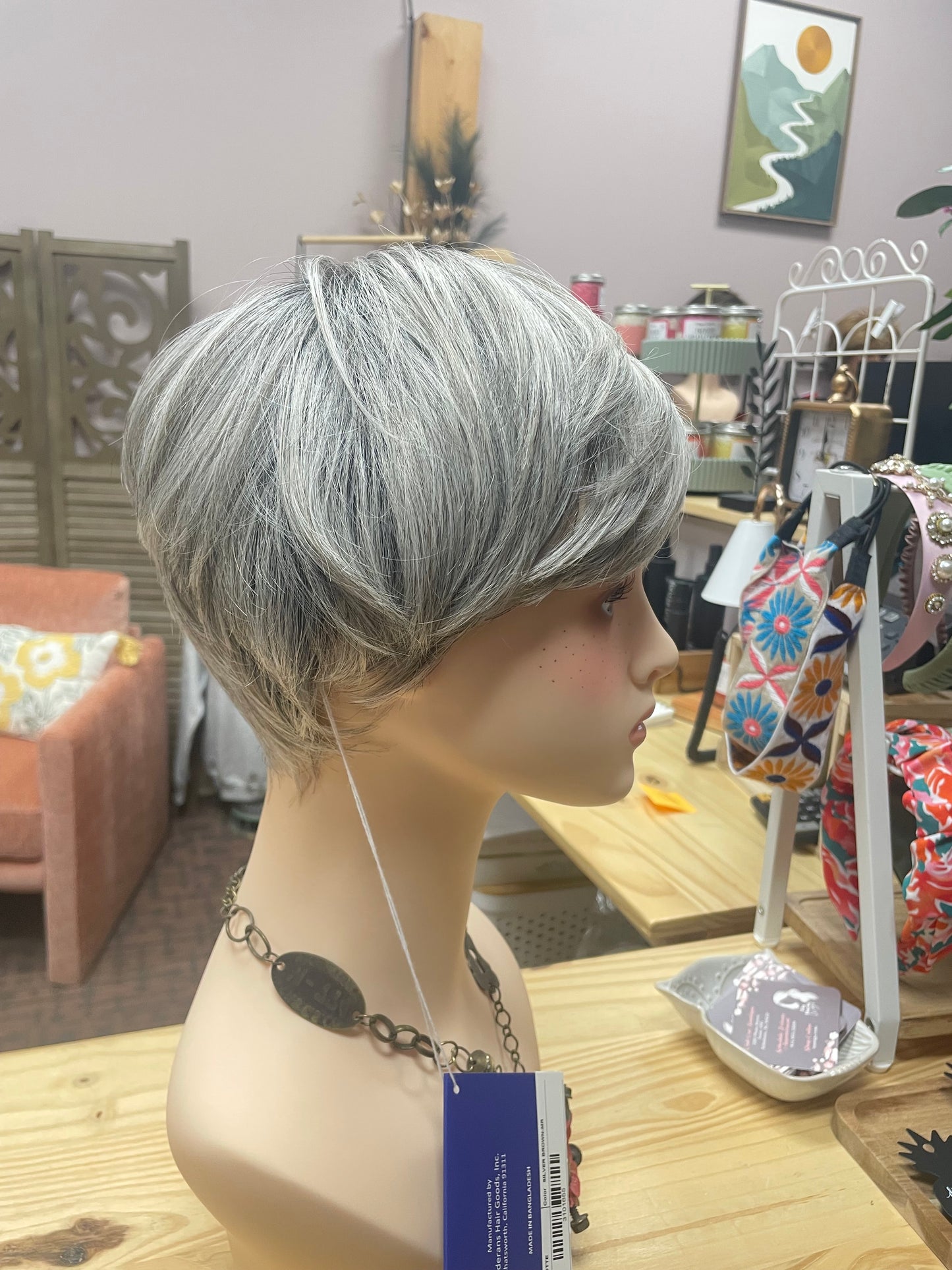 Charlotte by René of Paris in Silver Brown MR *BOUTIQUE DEAL*