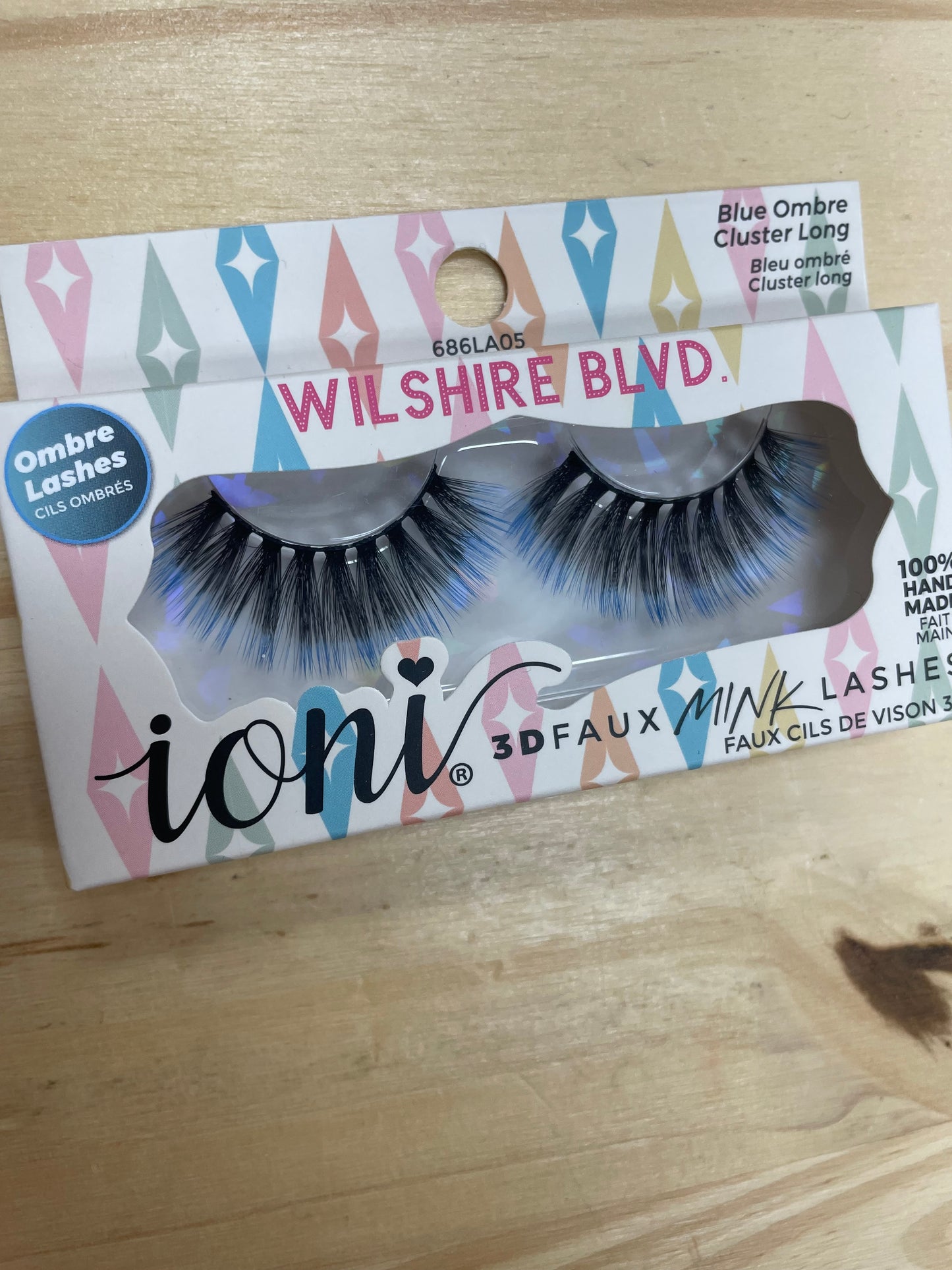 Ioni 3D FASHION & FUN Faux Mink Eyelashes, 1 Pair Pack