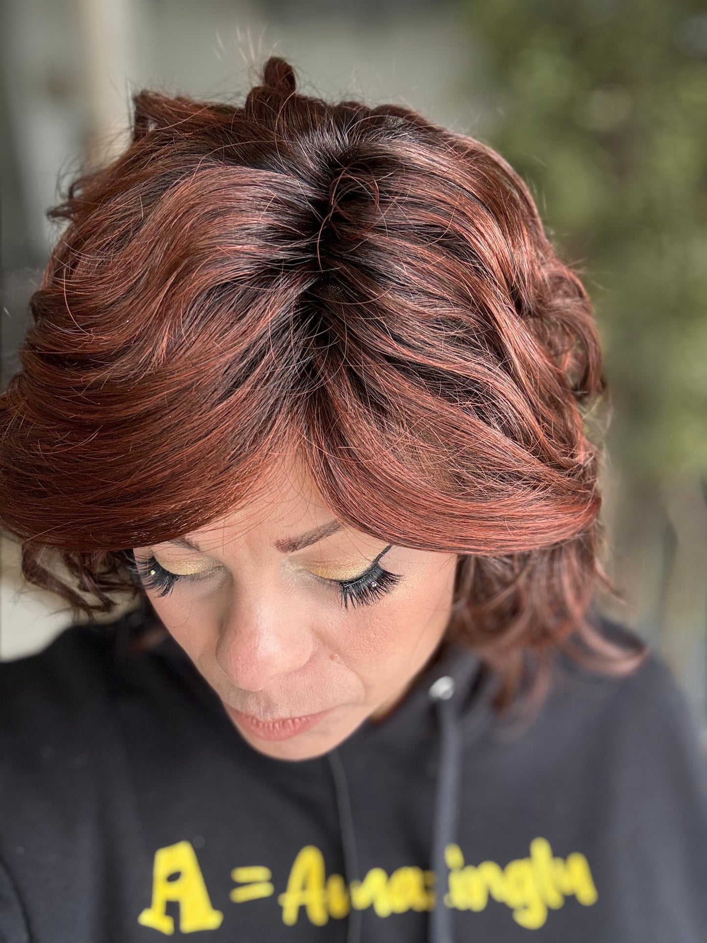 Girl Mono Part by Ellen Wille® in Auburn Rooted *CONSIGNMENT DEAL ✨