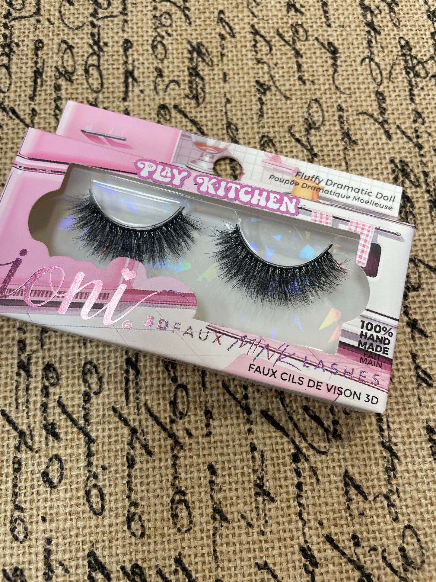 Ioni DOLL Faux Mink Eyelashes VARIOUS STYLES (1 Pair Pack)