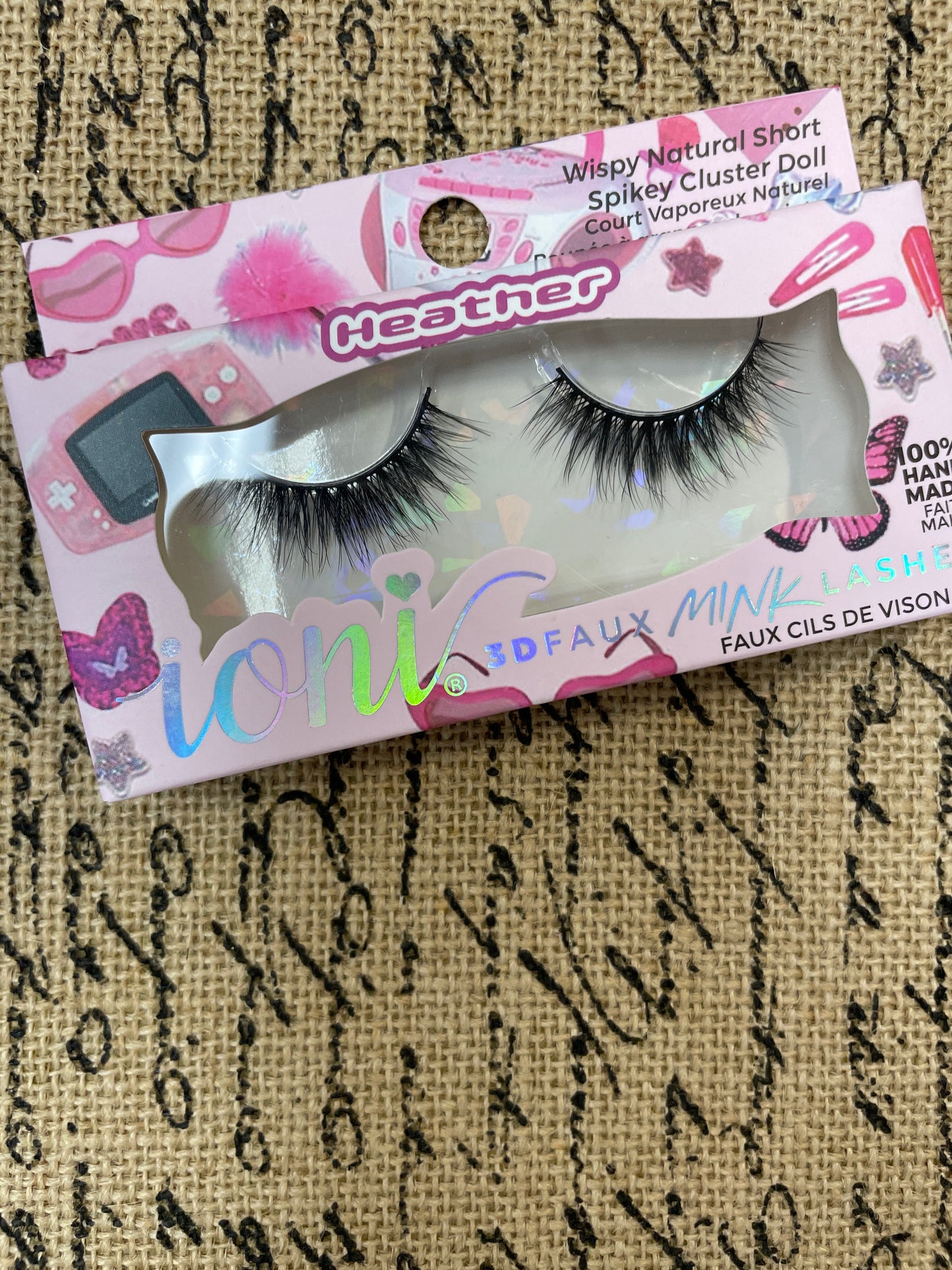 Ioni DOLL Faux Mink Eyelashes VARIOUS STYLES (1 Pair Pack)