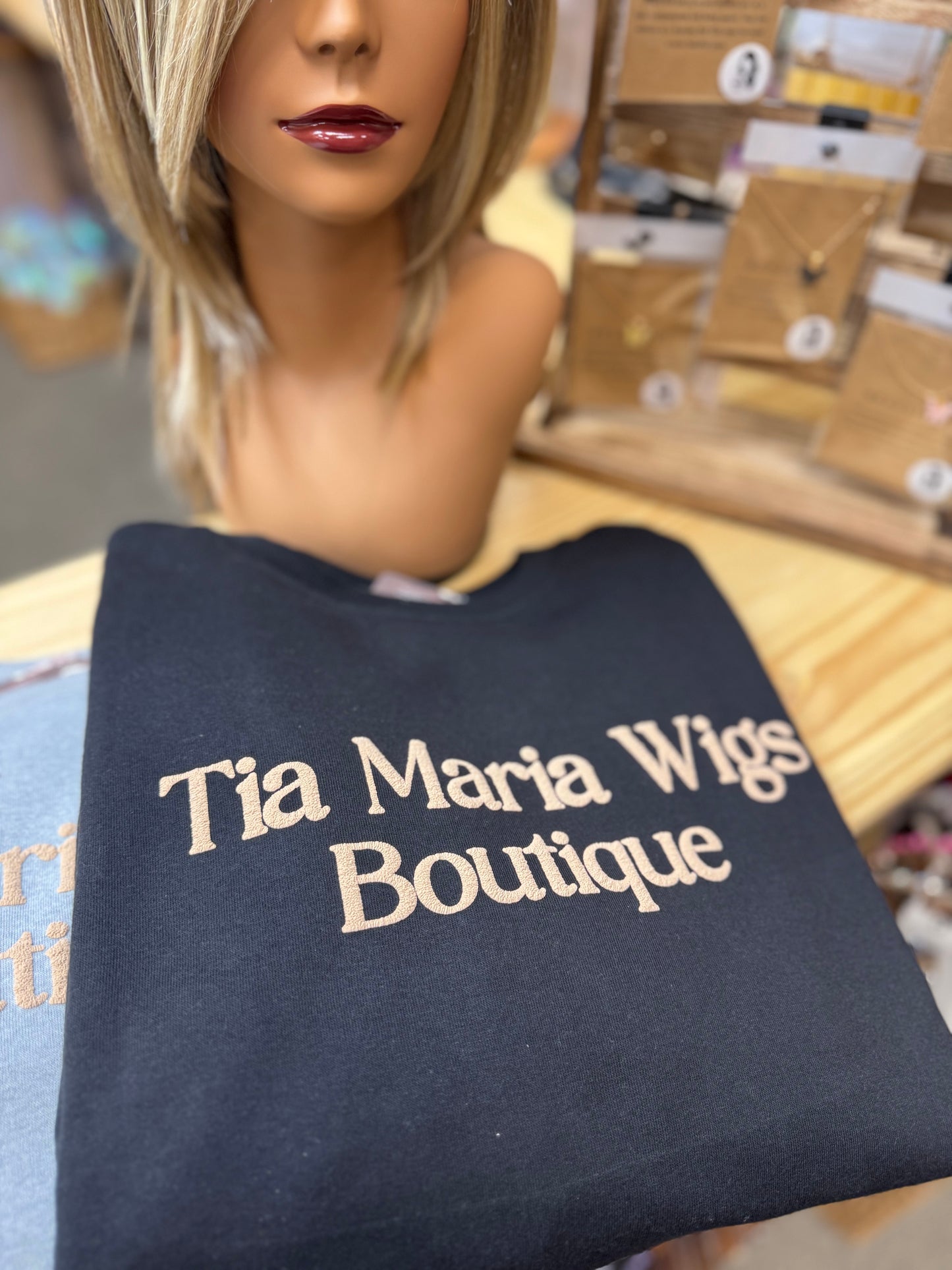 Tia Maria Wigs Boutique Sweatshirt **LIMITED EDITION