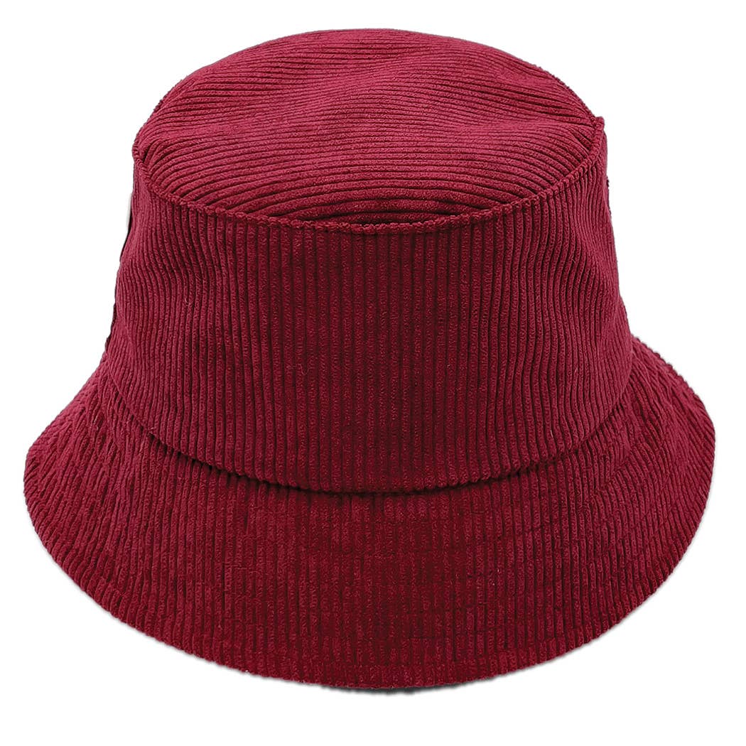 Corduroy Bucket Hat