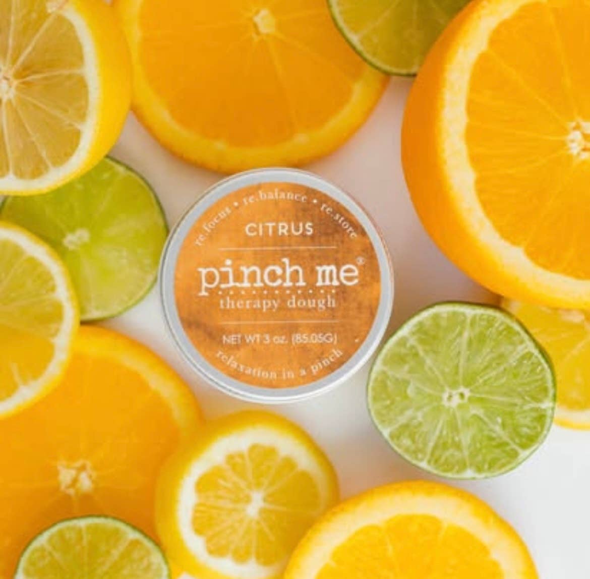 Citrus Therapy Dough – Citrus Scented Stress Relief Dough by Pinch Me Therapy Dough