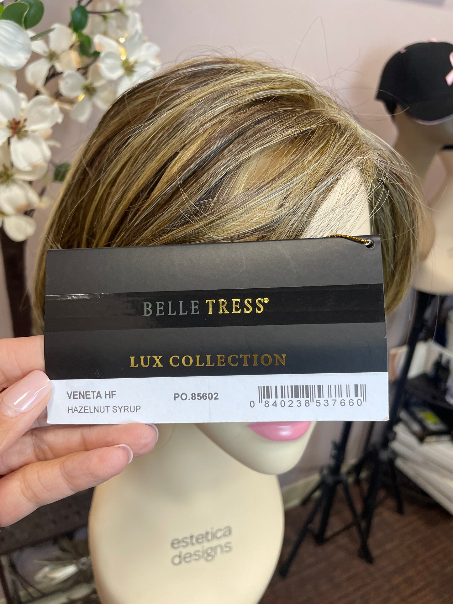 Veneta by Belle Tress in Hazelnut Syrup (All Hand-tied) *BOUTIQUE DEAL