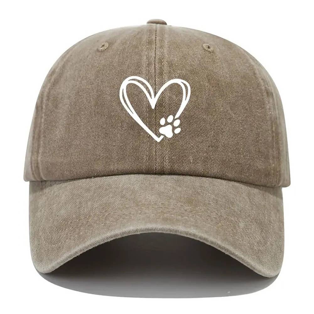 Leisure Love Pattern Baseball Hat