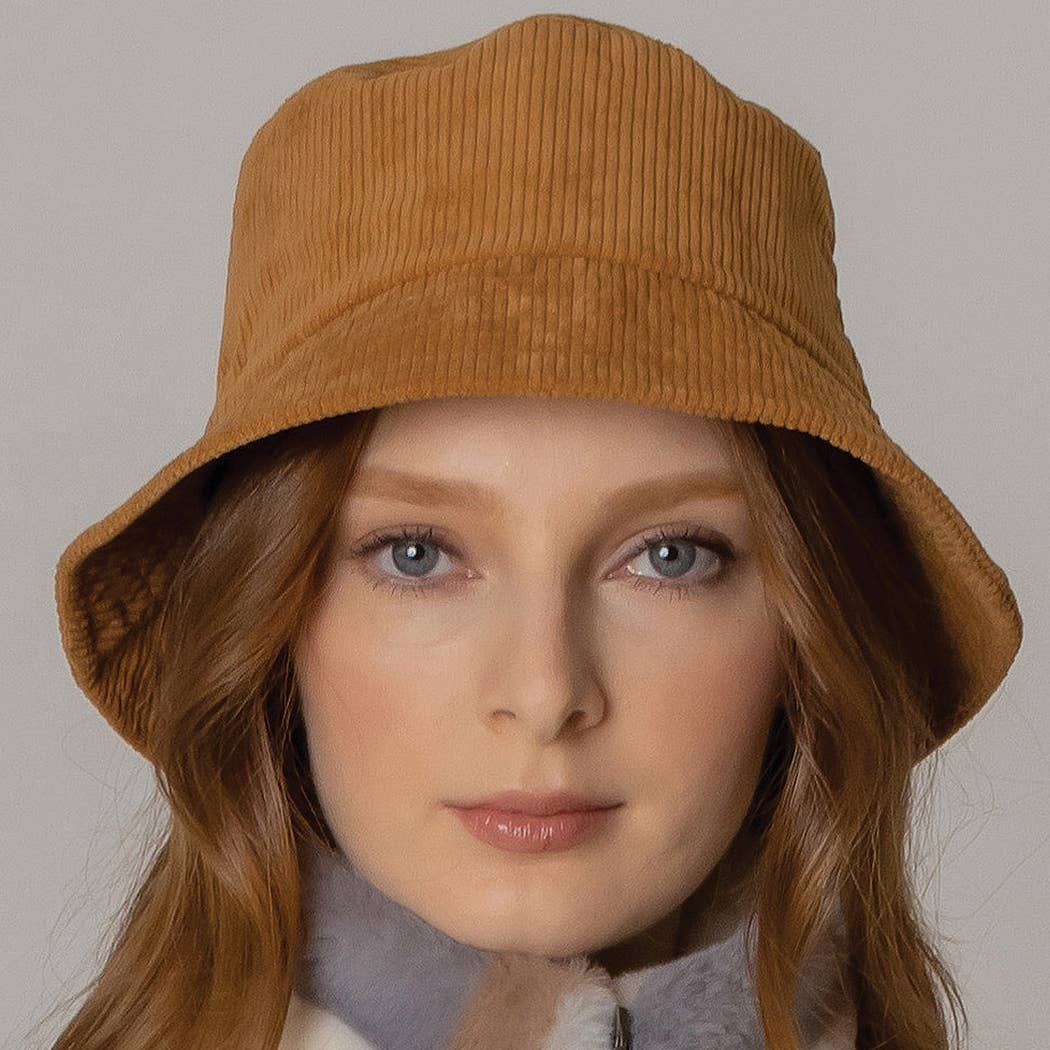 Corduroy Bucket Hat