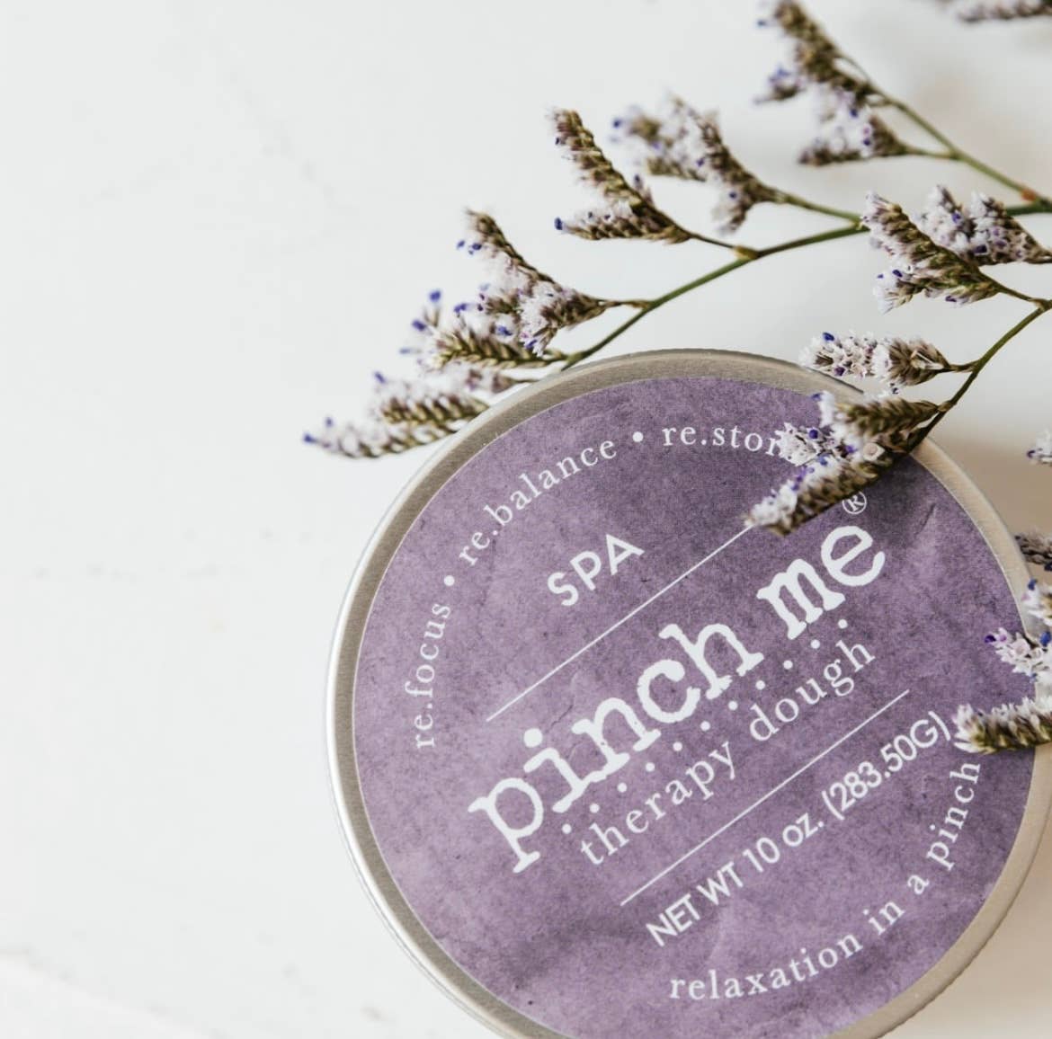 Spa Therapy Dough – Lavender Scented Stress Relief Dough by Pinch Me Therapy Dough