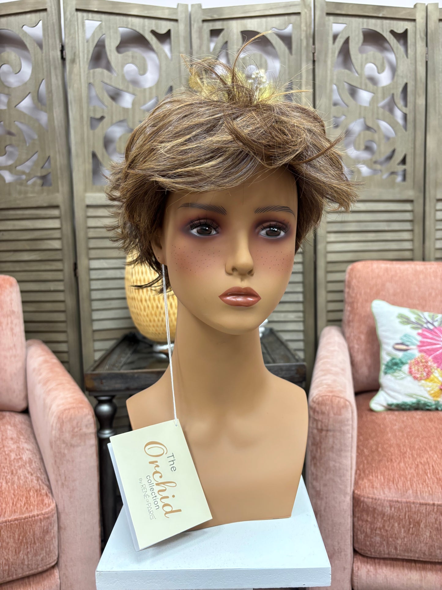 Aubrey by Rene of Paris in Marble Brown *BOUTIQUE DEAL