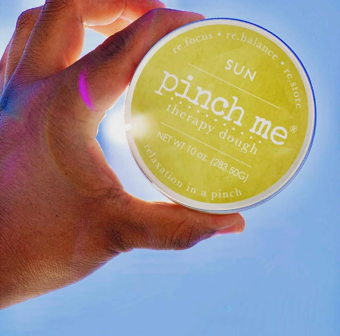 ☀️ Sun Therapy Dough – Lemon Scented Stress Relief Dough by Pinch Me Therapy Dough
