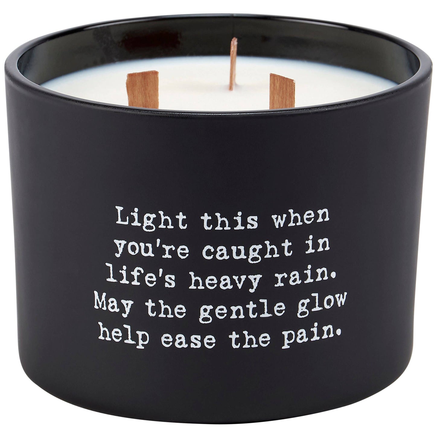 Ease The Pain Poetry Candle – Box Sign Style Collection