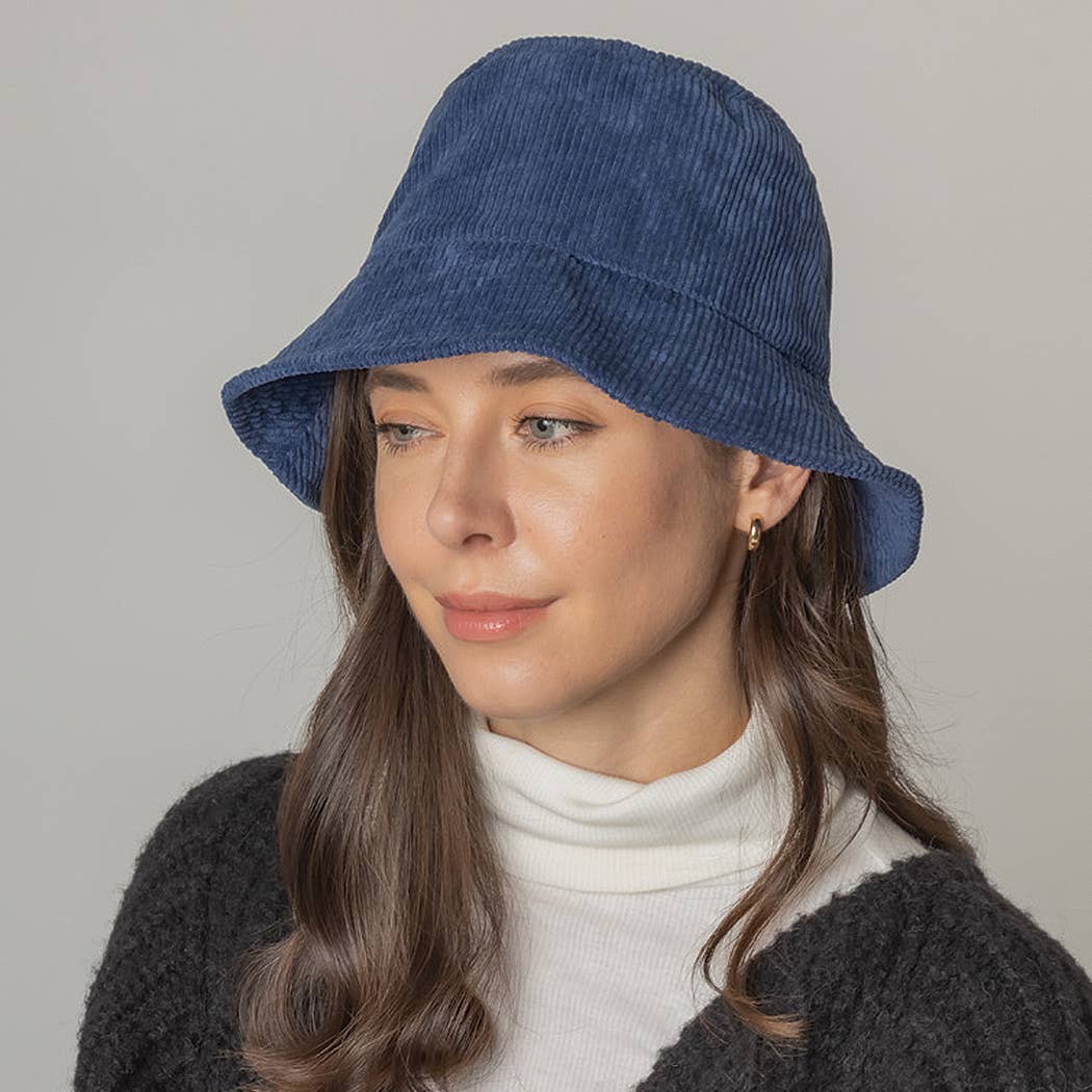 Corduroy Bucket Hat