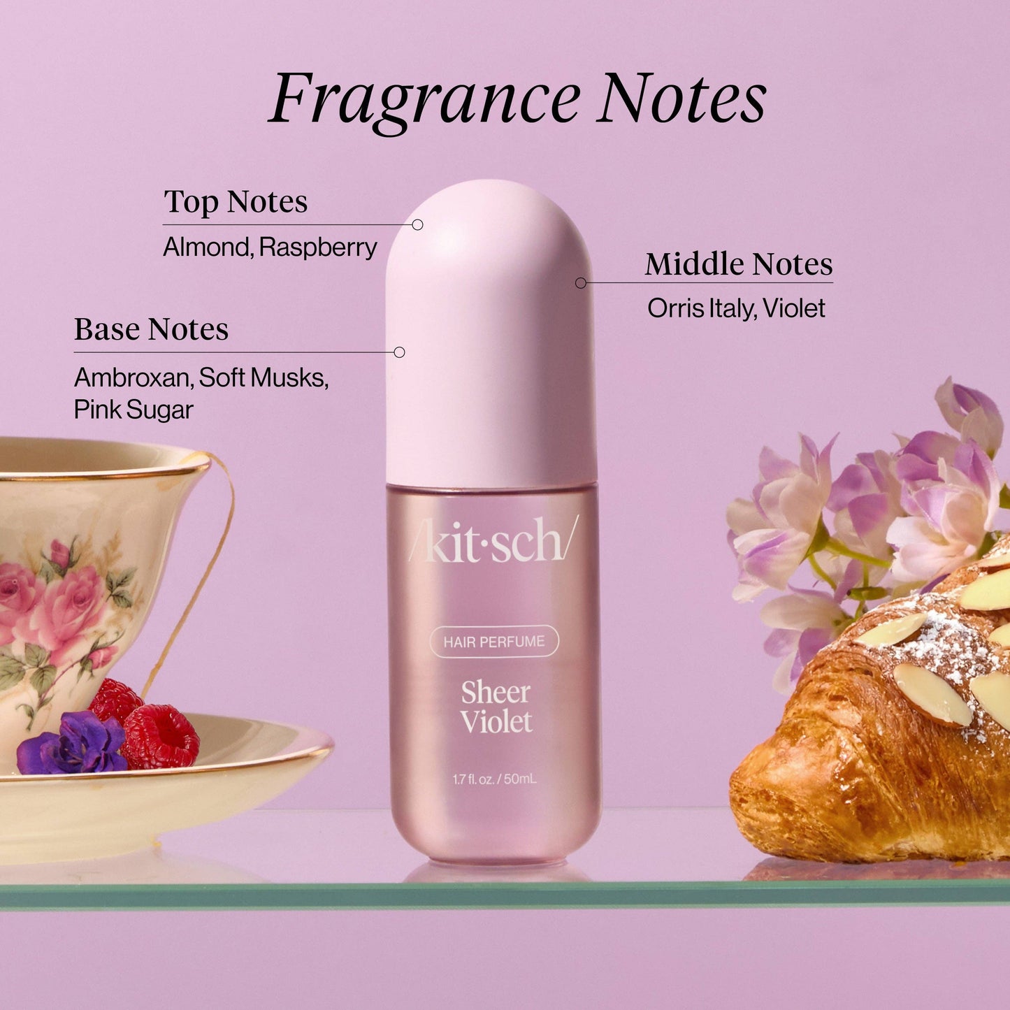 Sheer Violet Hair Perfume by KITSCH